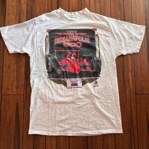Vintage 1993 Indianapolis 500 Racing Shirt Men’s Size XL Single Stitch EUC